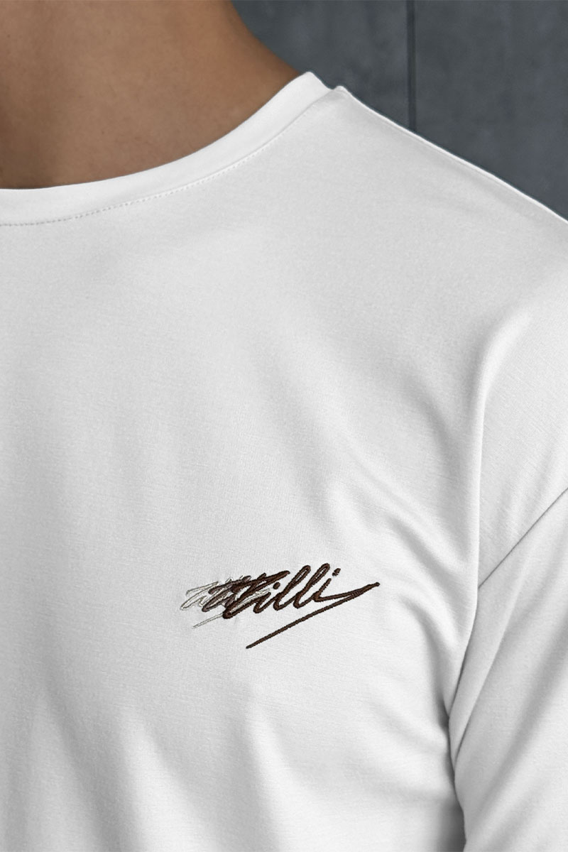 Zilli Мужская белая футболка 