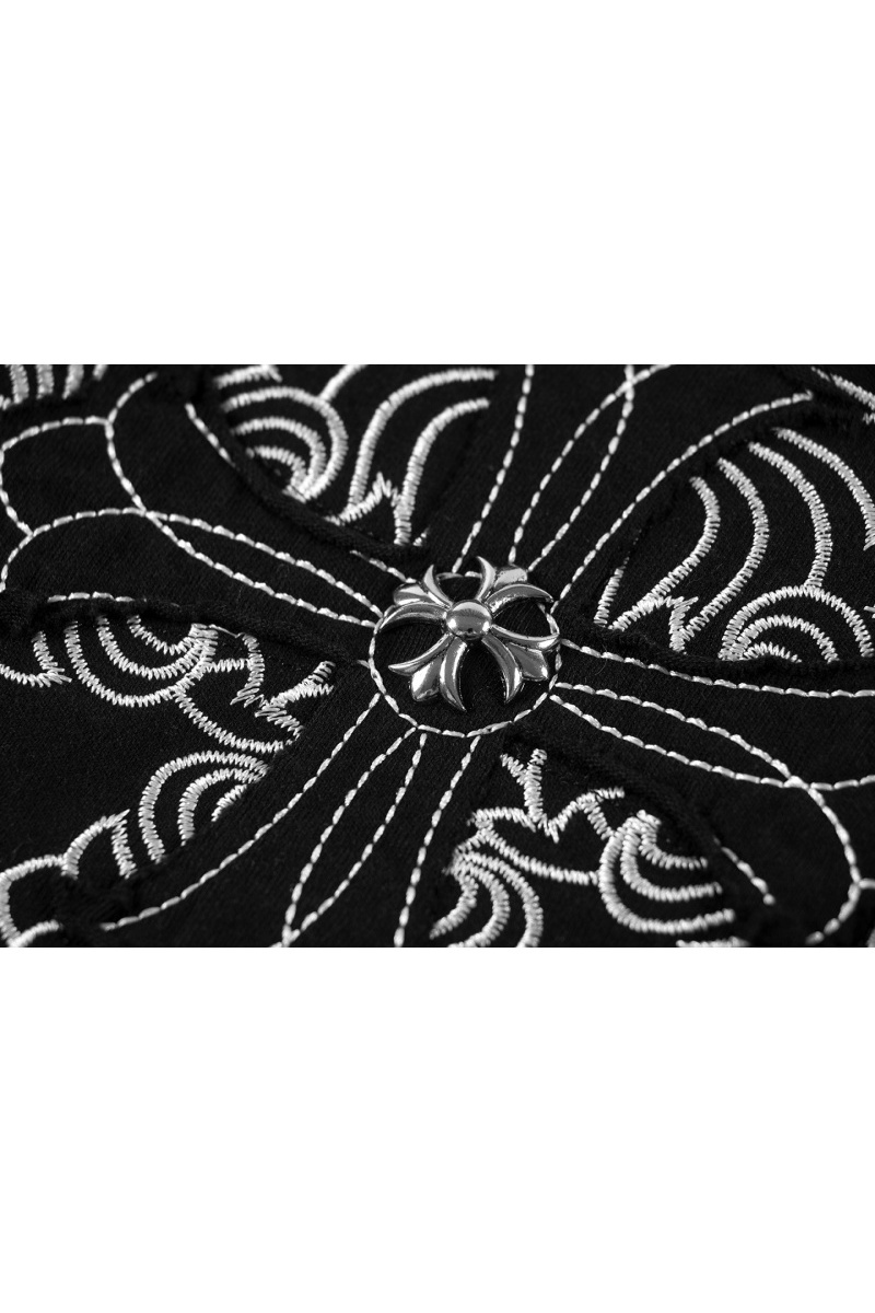 Designer Clothing Чёрная оверсайз футболка Gothic logo