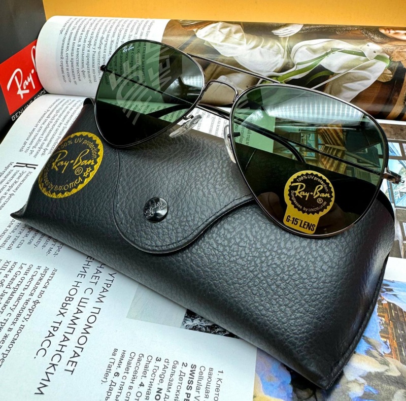 Ray-Ban Солнцезащитные очки Aviator Large Metal