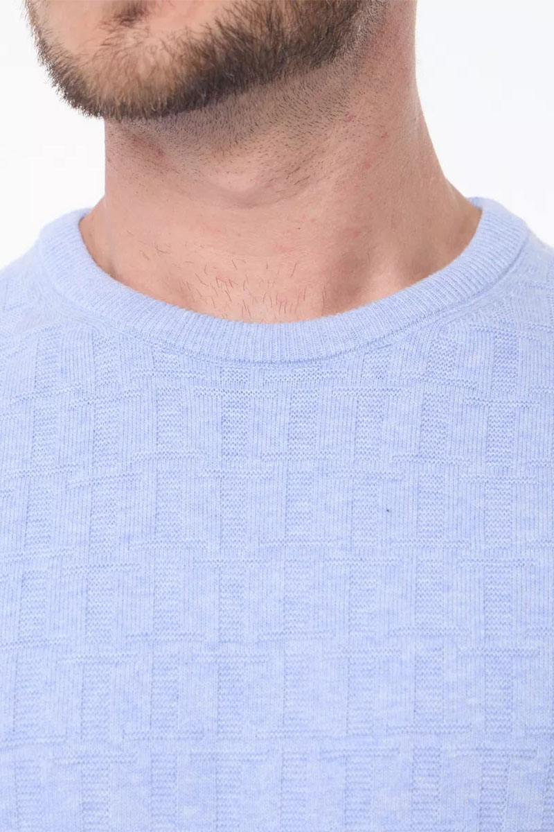 Tommy Hilfiger Мужской джемпер logo-embroidered - Blue 