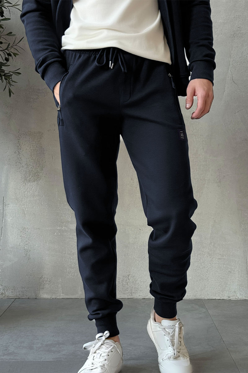Emporio Armani EA7 Спортивный костюм logo-patch - Navy 