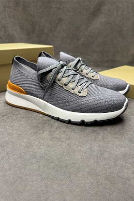 Мужские кроссовки knitted - Grey