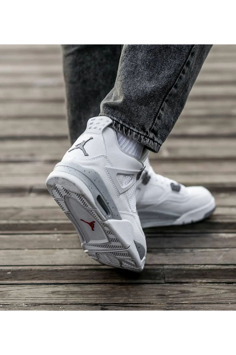 Nike Кроссовки AJ4 Retro - White Oreo