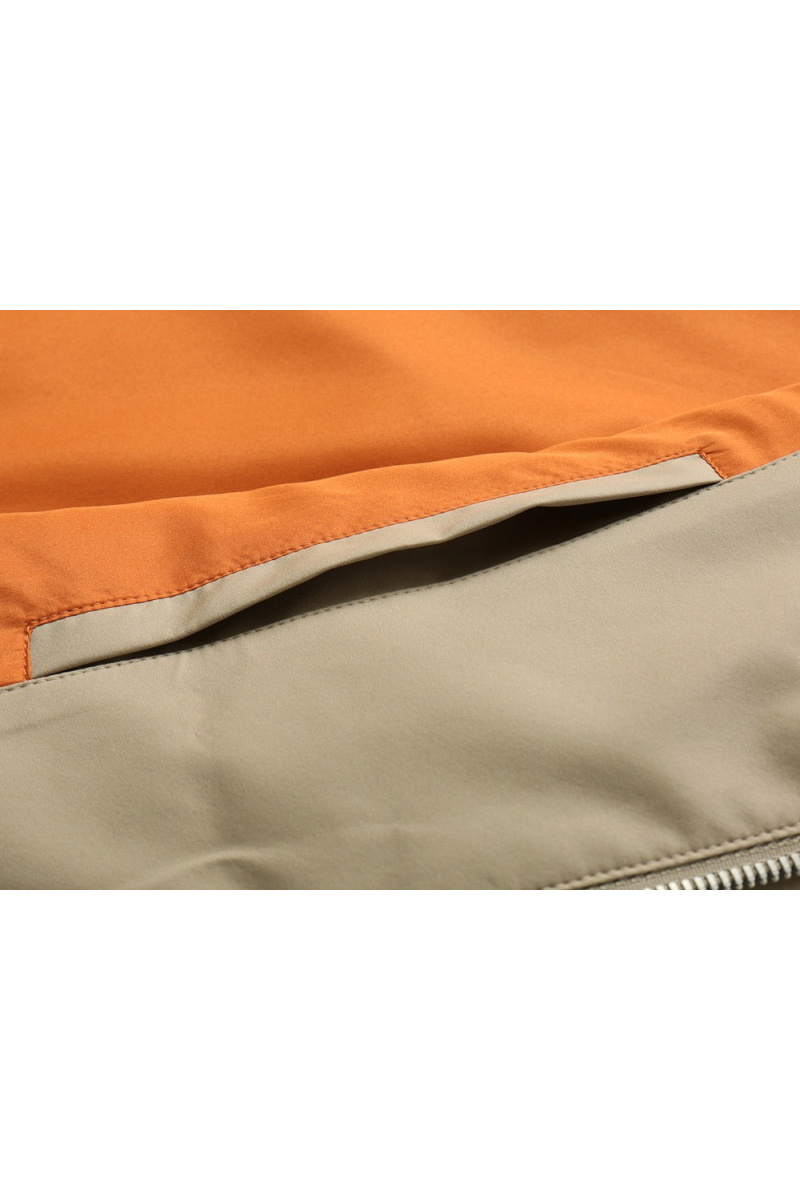Zegna Мужская бежевая ветровка 