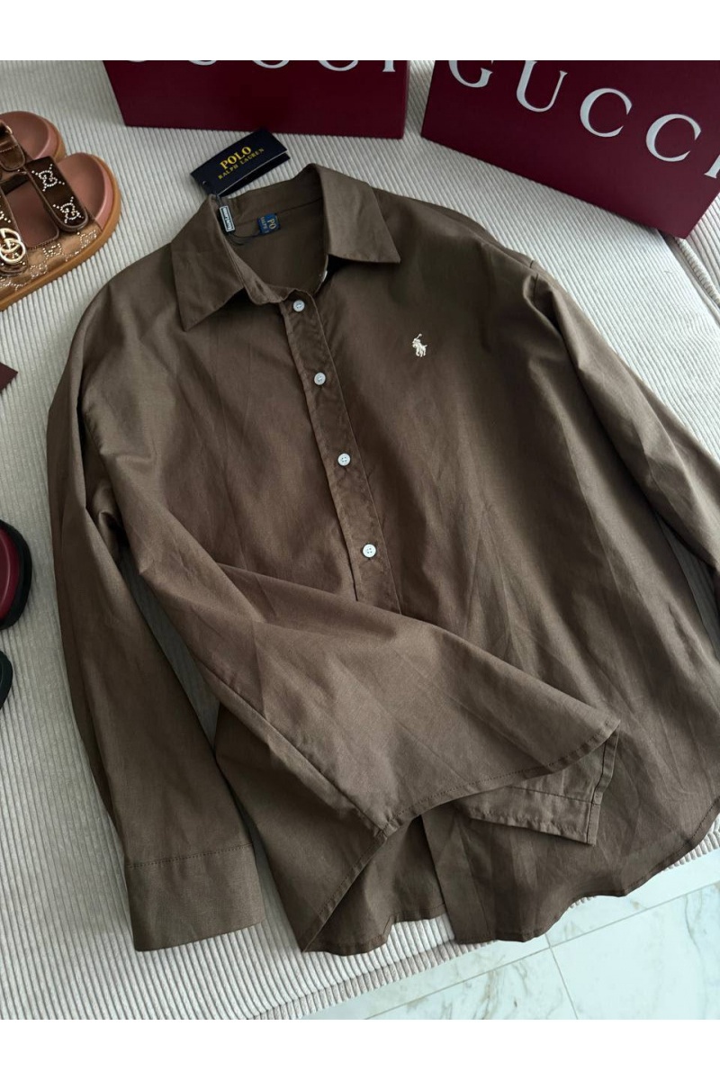 Polo Ralph Lauren Женская льняная рубашка premium