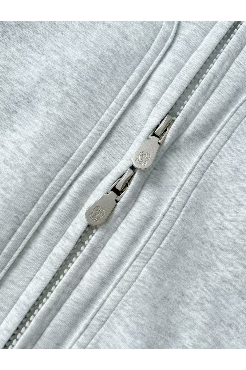 Brunеllо Сuсinеlli Кофта на молнии Premium - Light Grey