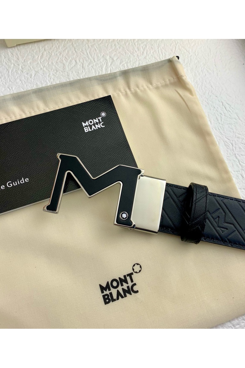 Montblanc Двусторонний кожаный ремень Premium (ширина 3.5 см)