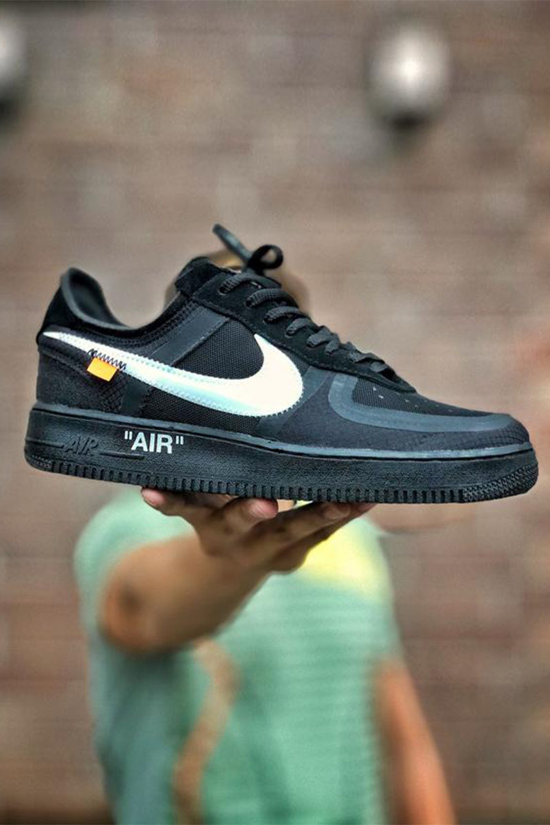 Nike Кроссовки Off-White x AF1 Low "Black"