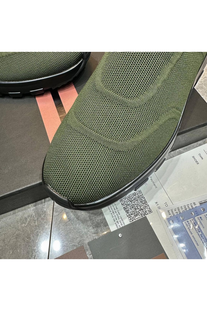 Zegna Мужские текстильные кроссовки 