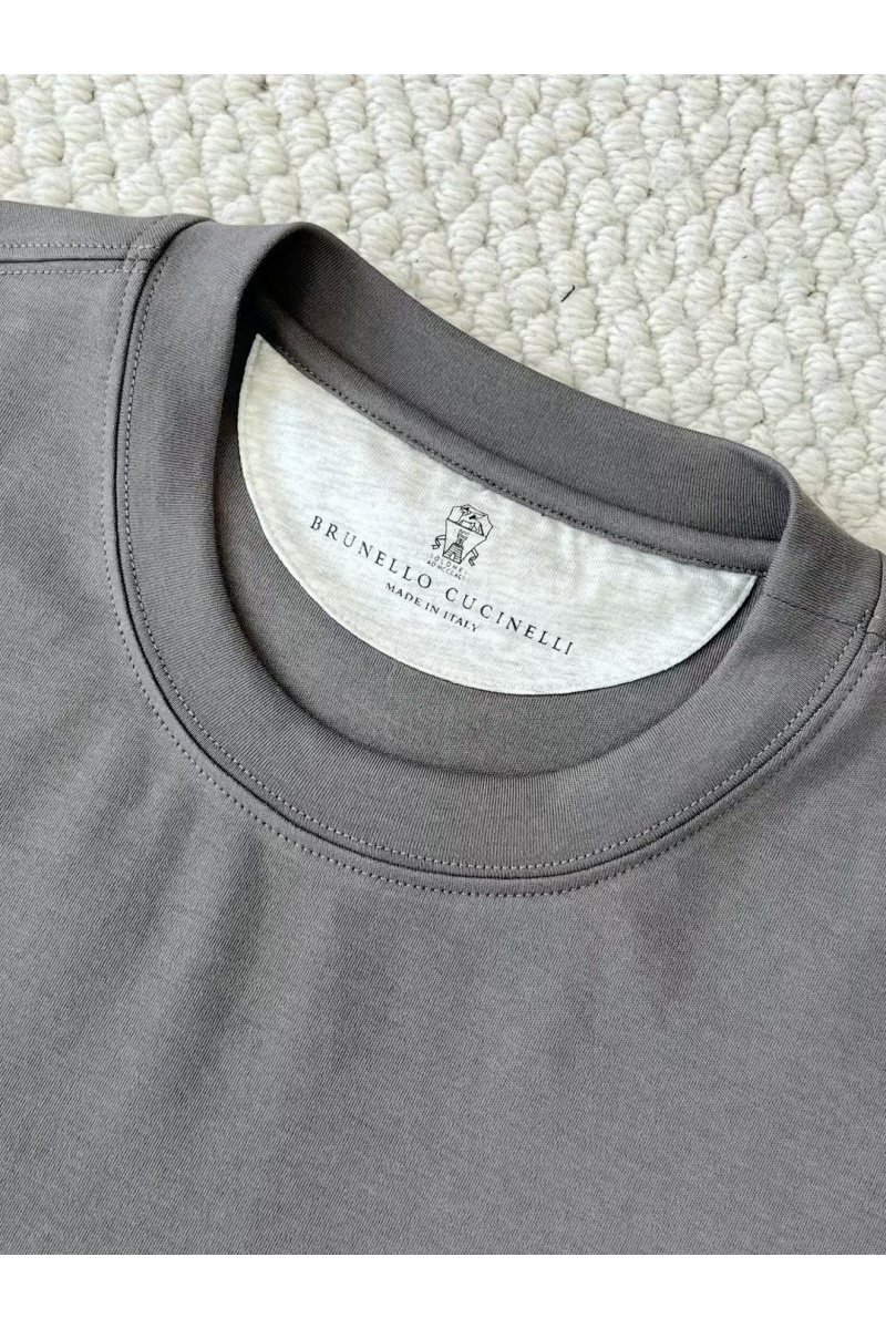 Brunеllо Сuсinеlli Мужская серая футболка premium