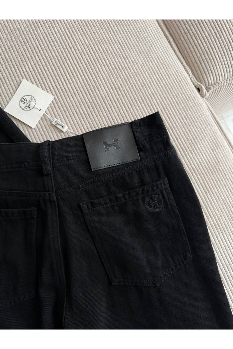 Hermes Чёрные женские джинсы premium