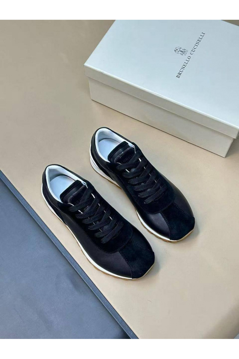 Brunеllо Сuсinеlli Женские комбинированные кроссовки low-top premium
