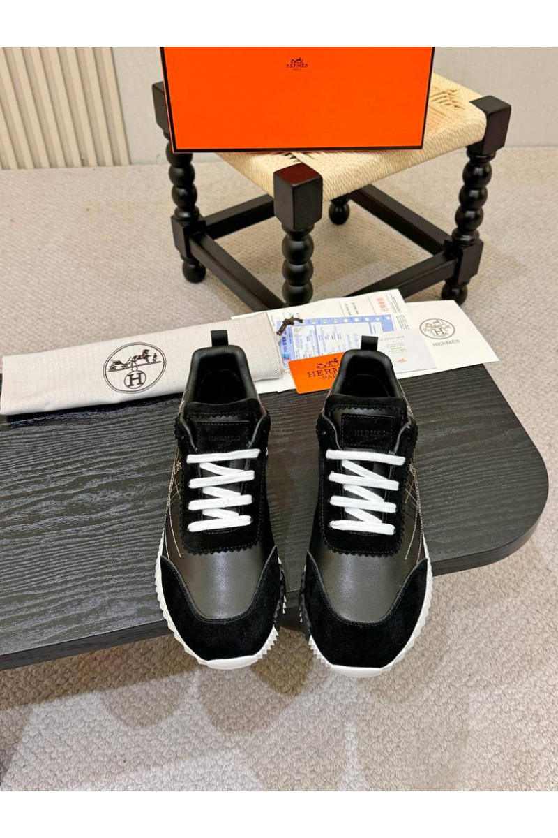 Hermes Мужские кроссовки Bouncing - Black