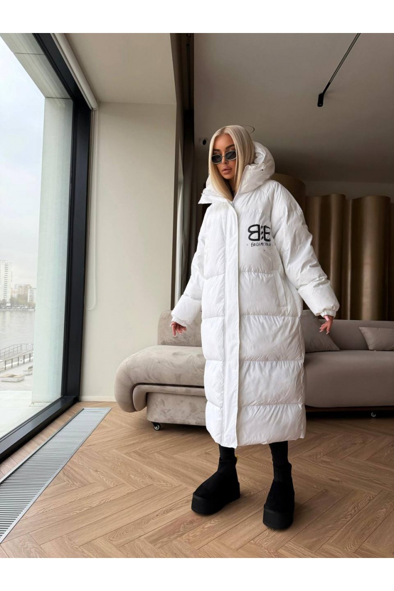 Balenciaga Женская пуховая куртка Premium - White