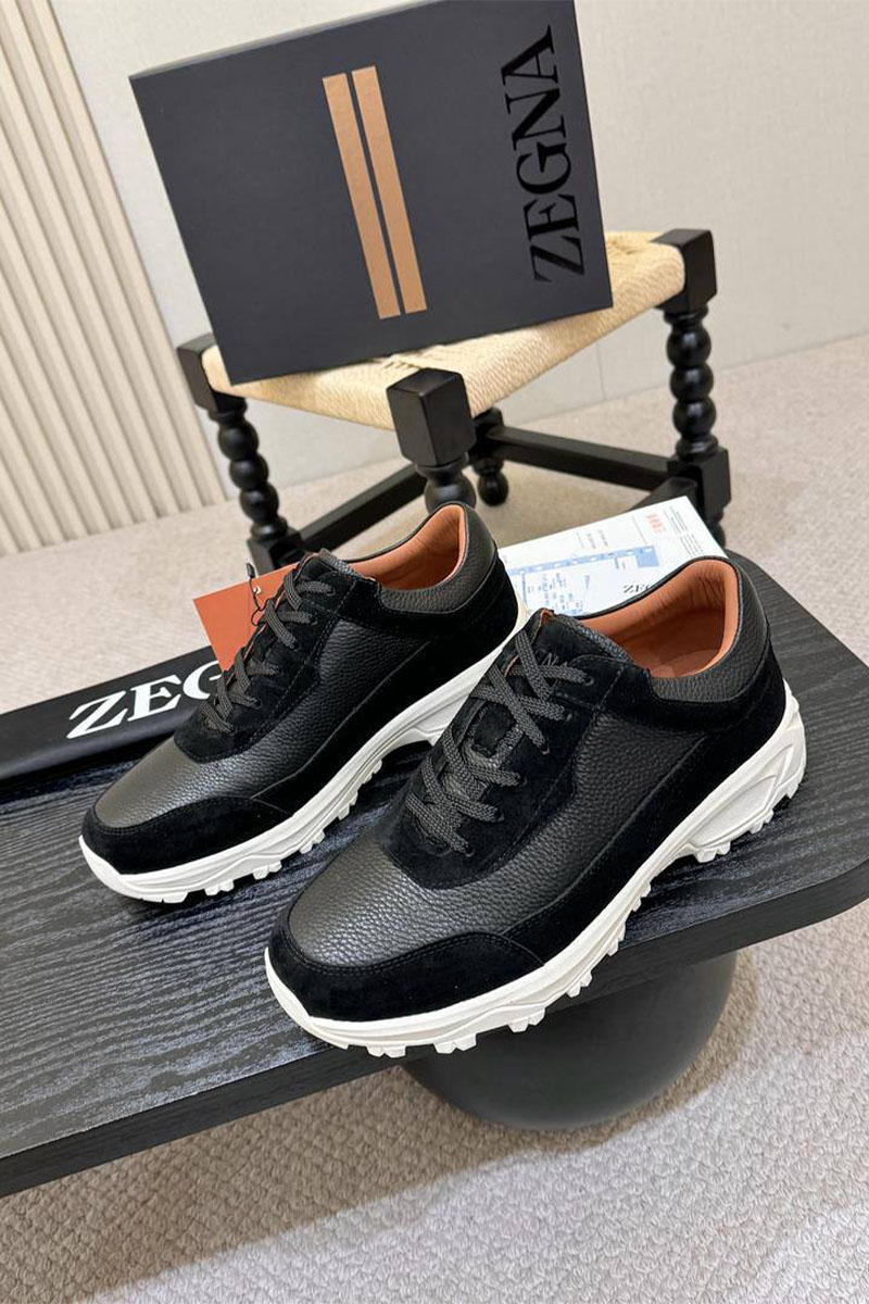 Zegna Мужские кроссовки 