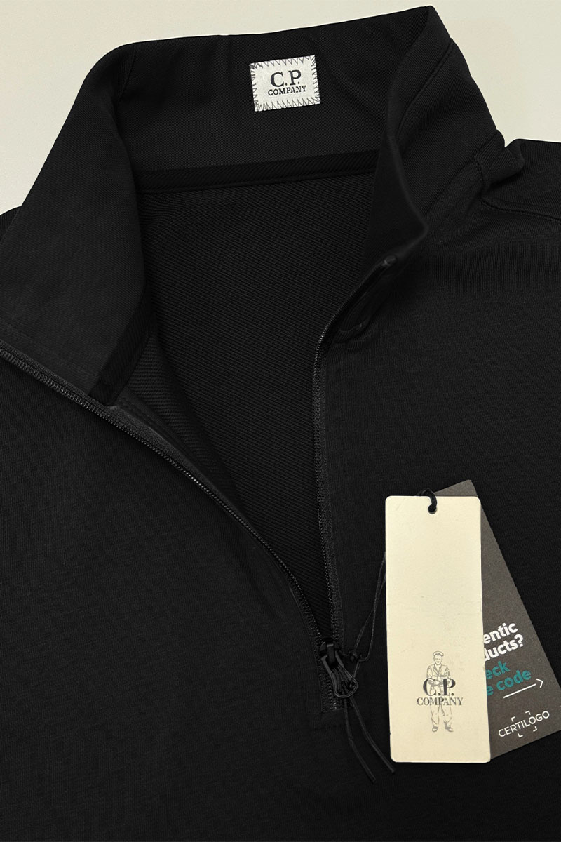 C.P. Company Чёрная кофта lens-detail 