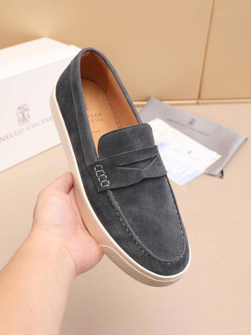 Brunеllо Сuсinеlli Мужские замшевые лоферы