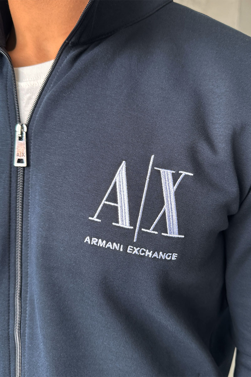 Emporio Armani EA7 Спортивный костюм logo-embroidered - Navy