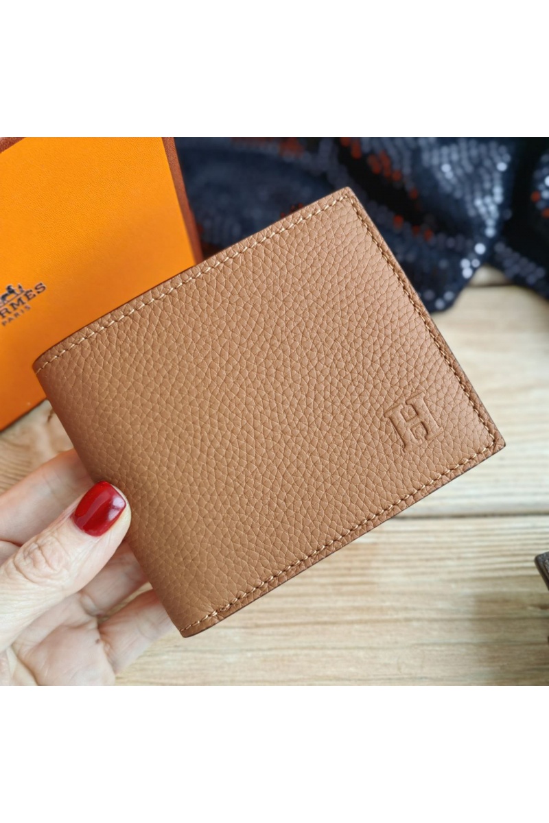 Hermes Кожаный кошелёк 12х10 см