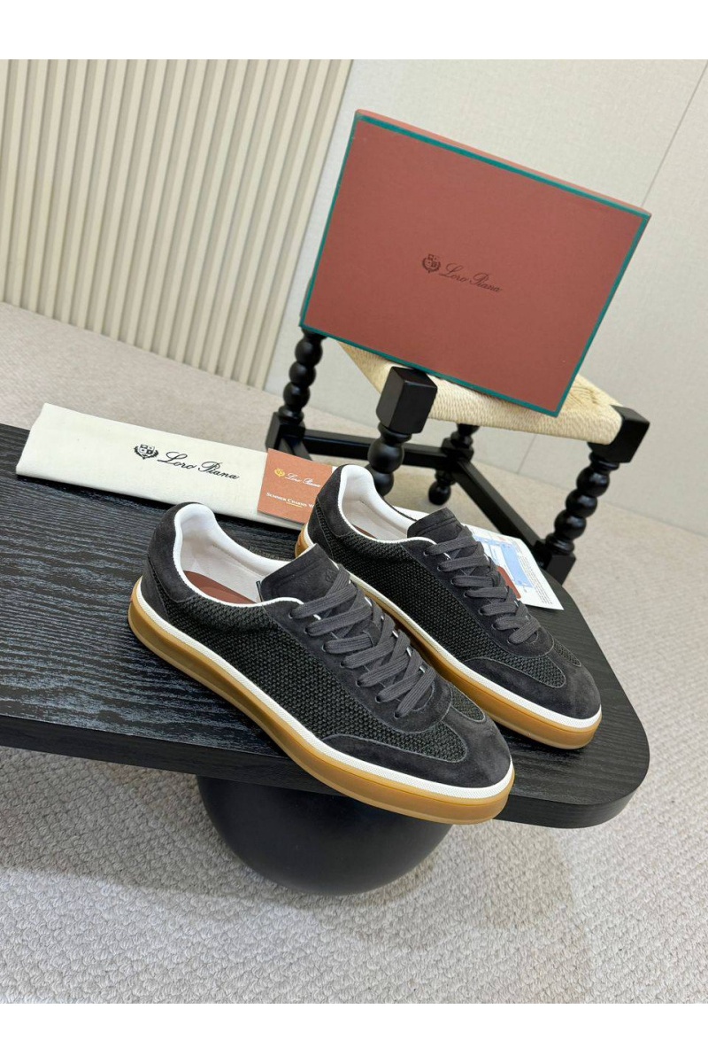 Loro Piana Мужские кроссовки Tennis Walk - Grey