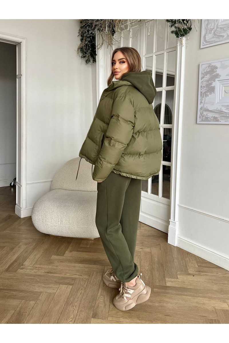 Loewe Женский костюм тройка на флисе Premium - Green