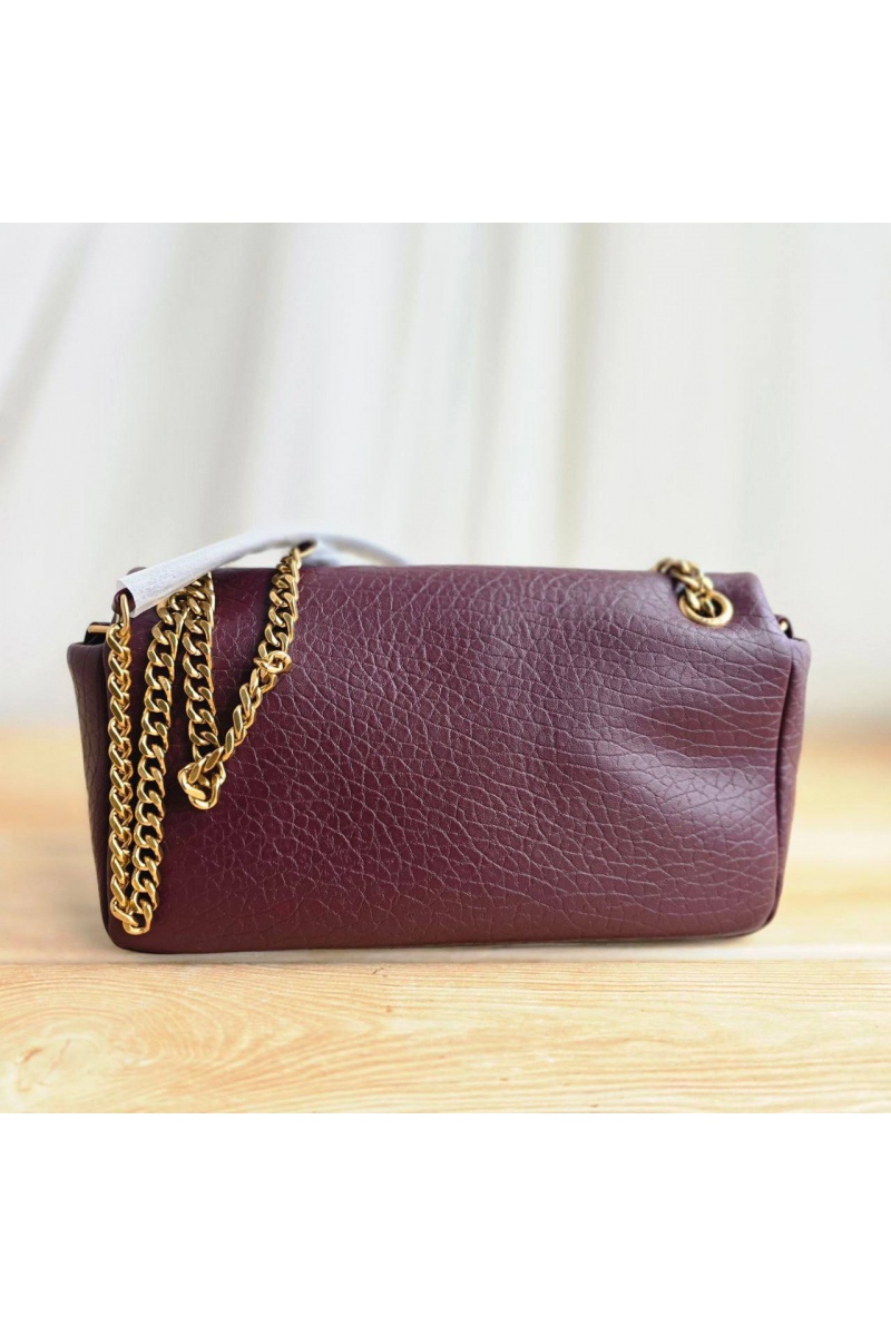 Yves Saint Laurent Кожаная сумка Calypso 27x13 см