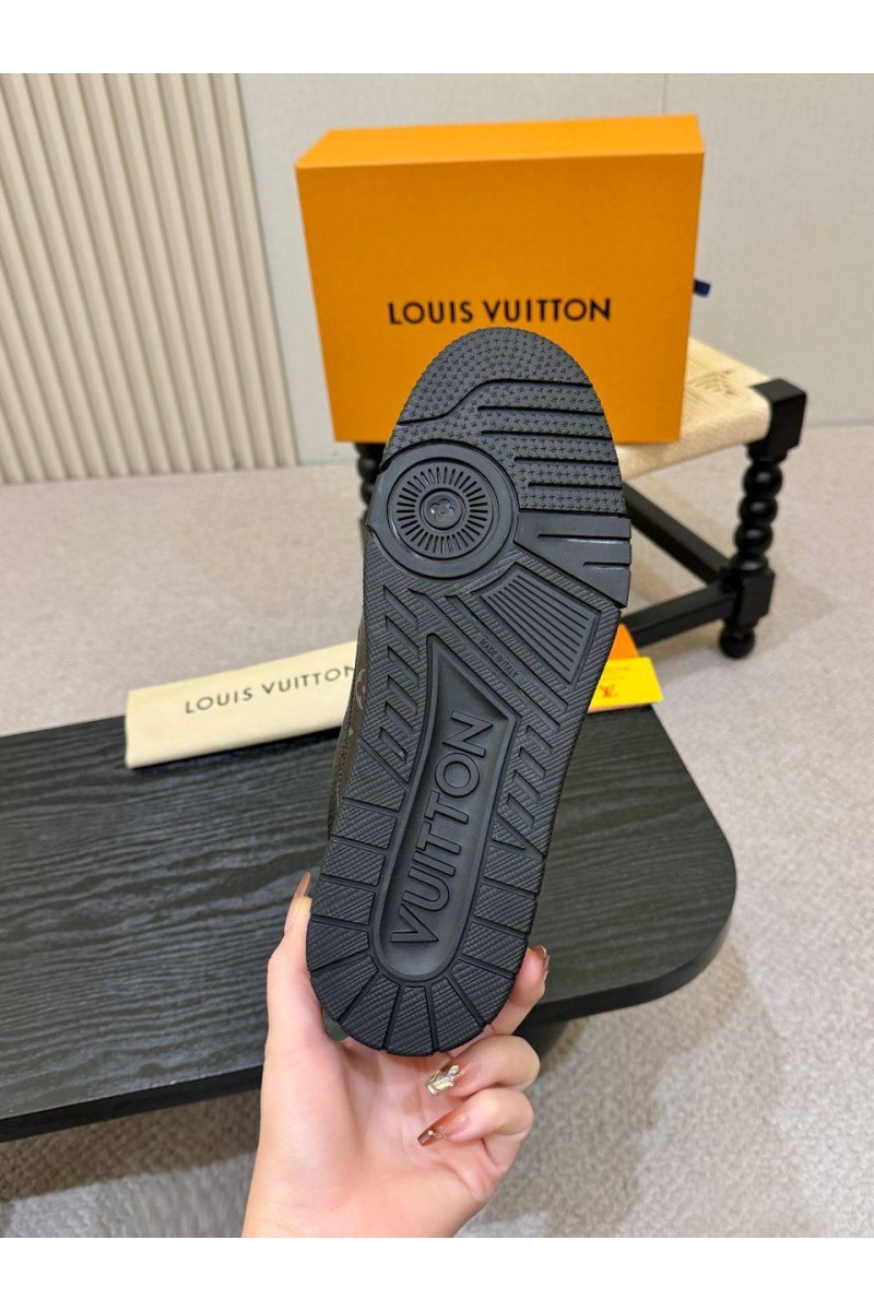 Lоuis Vuittоn Мужские кроссовки Trainer - Black
