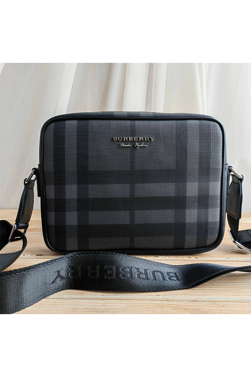Burberry Кожаная сумка Muswell 22x17 см