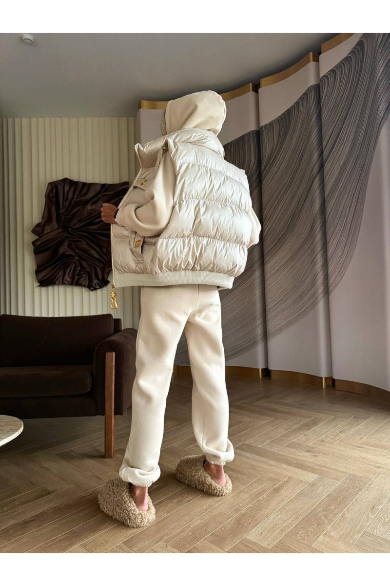 Schiaparelli Женский костюм тройка на флисе Premium - Beige