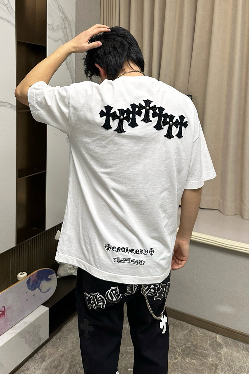 Designer Clothing Белая оверсайз футболка Gothic logo