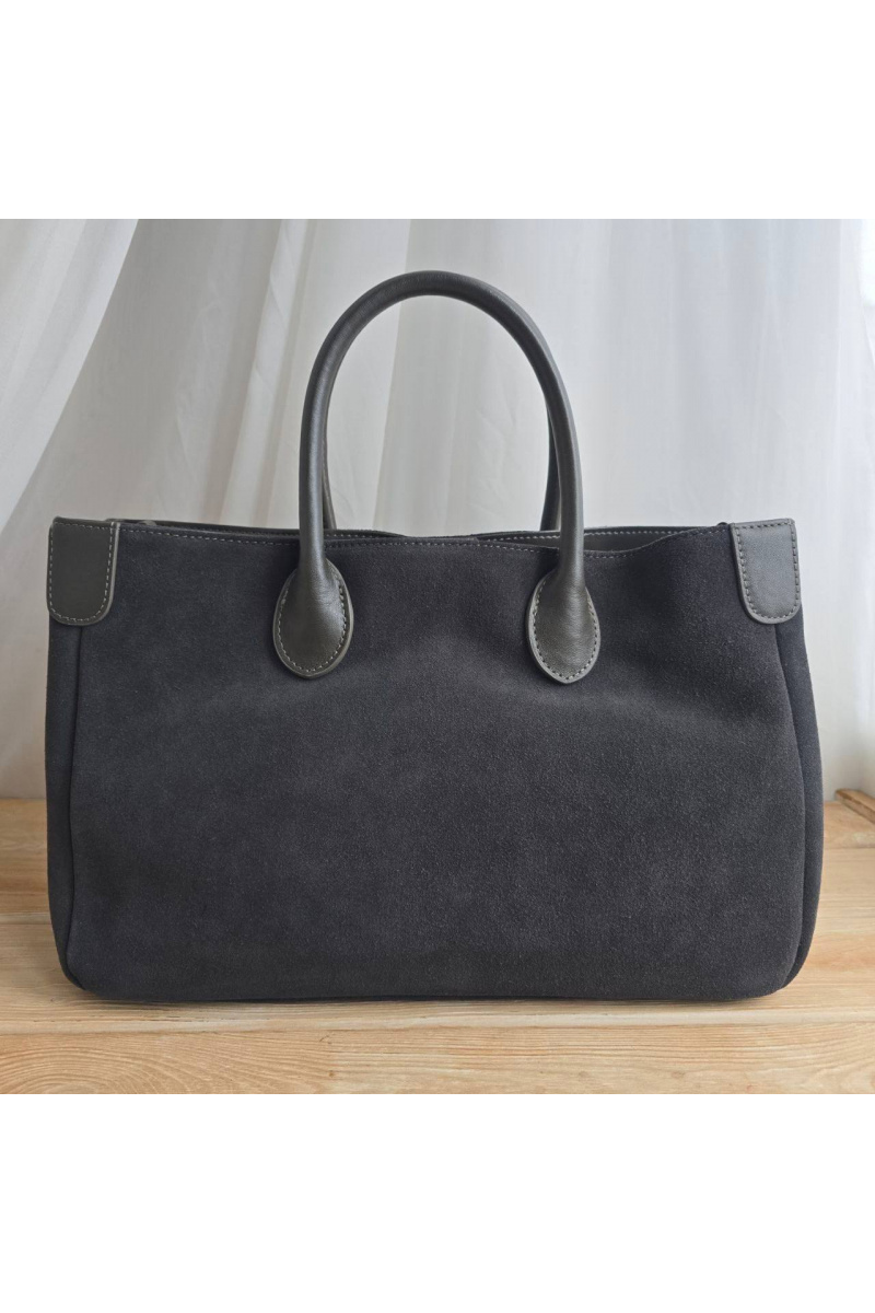 Yves Saint Laurent Замшевая сумка 39x23 см