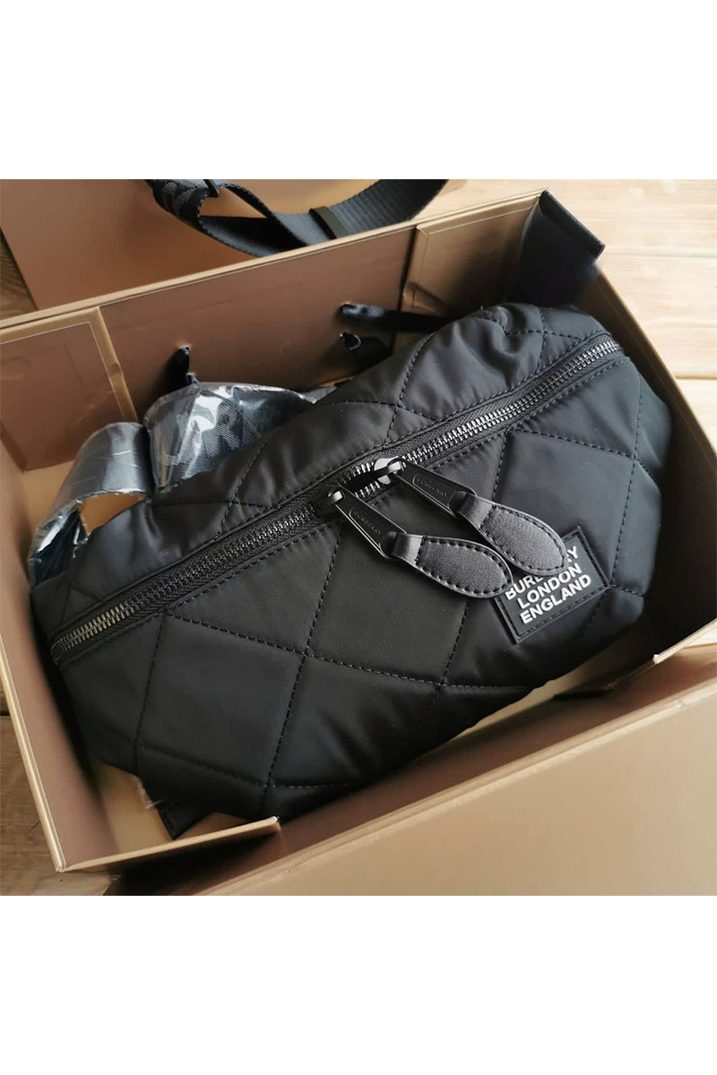 Burberry Нейлоновая сумка на пояс 30х16 см