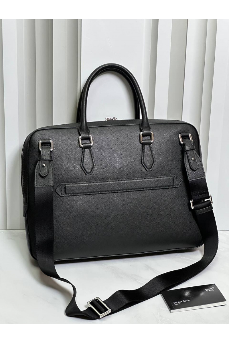 Montblanc Кожаный портфель Sartorial premium 39x28x5 см
