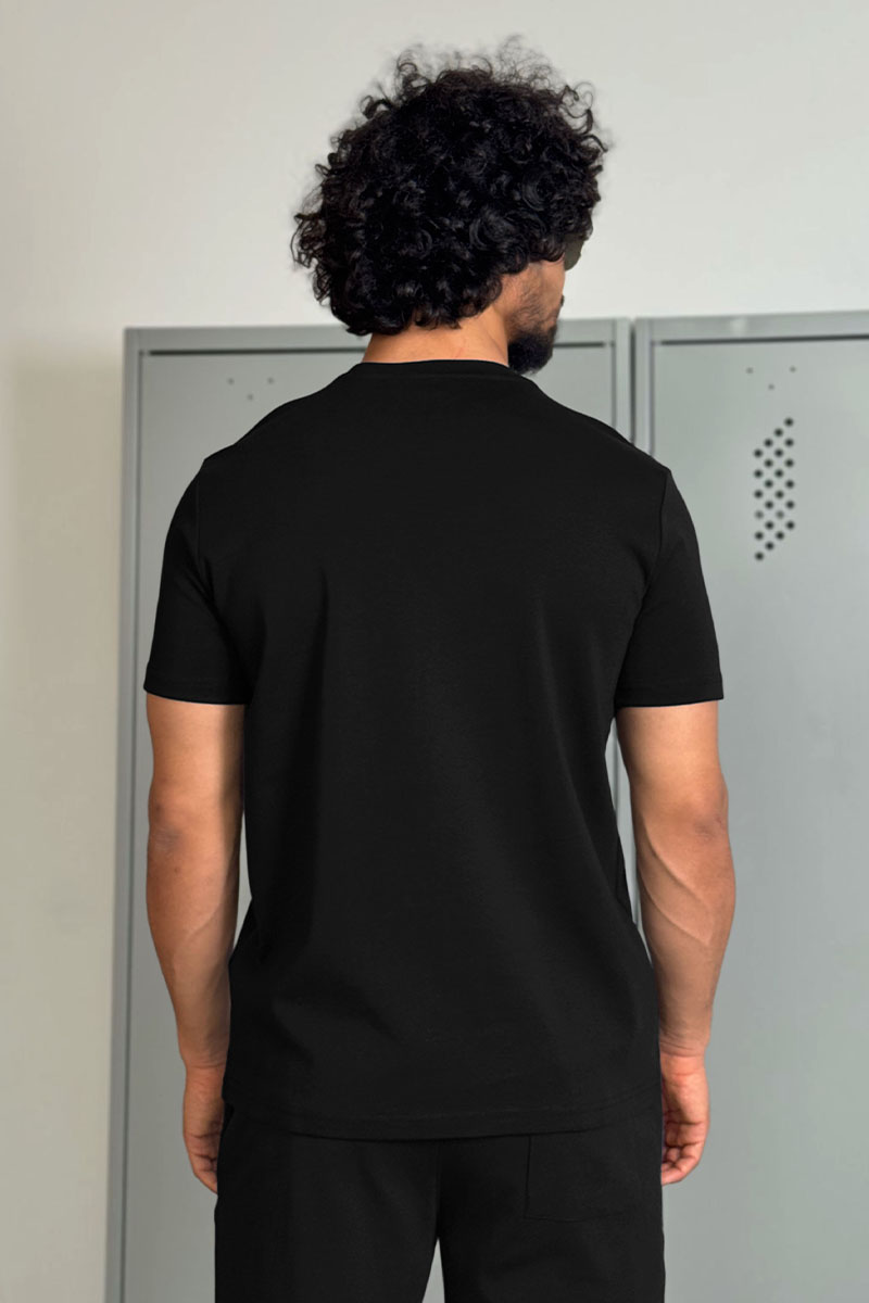 Polo Ralph Lauren Мужская чёрная футболка 