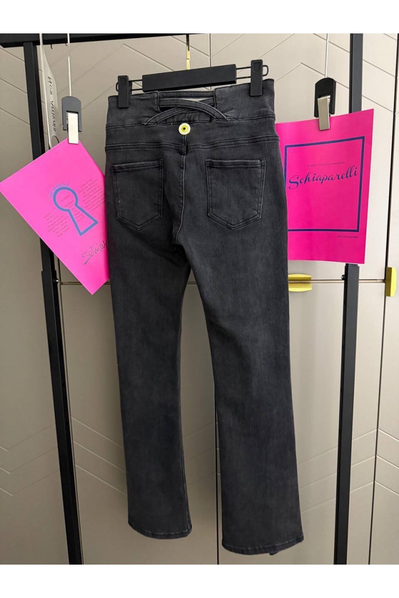 Schiaparelli Женские чёрные джинсы premium