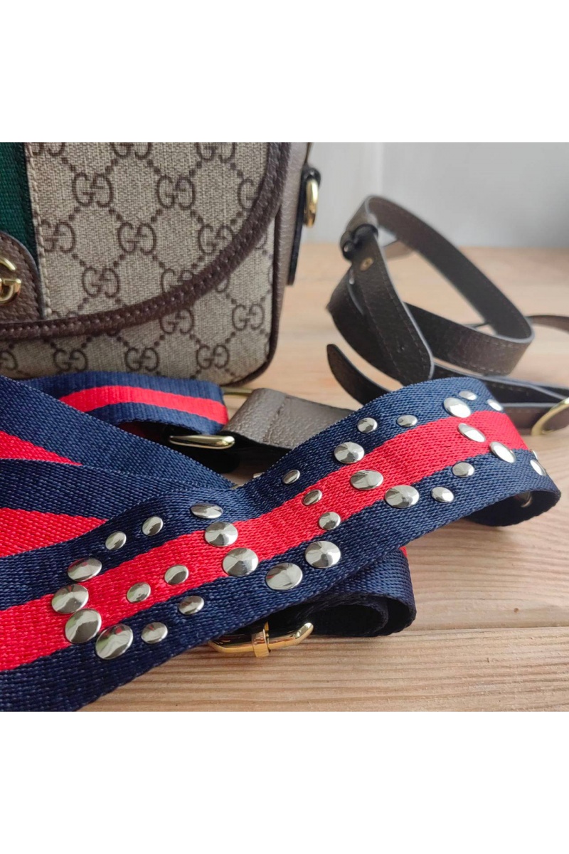 Gucci Женская сумка Ophidia GG mini 21x15 см