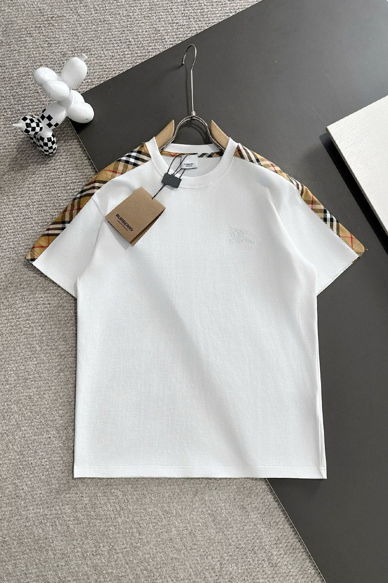 Burberry Футболка белого цвета Premium
