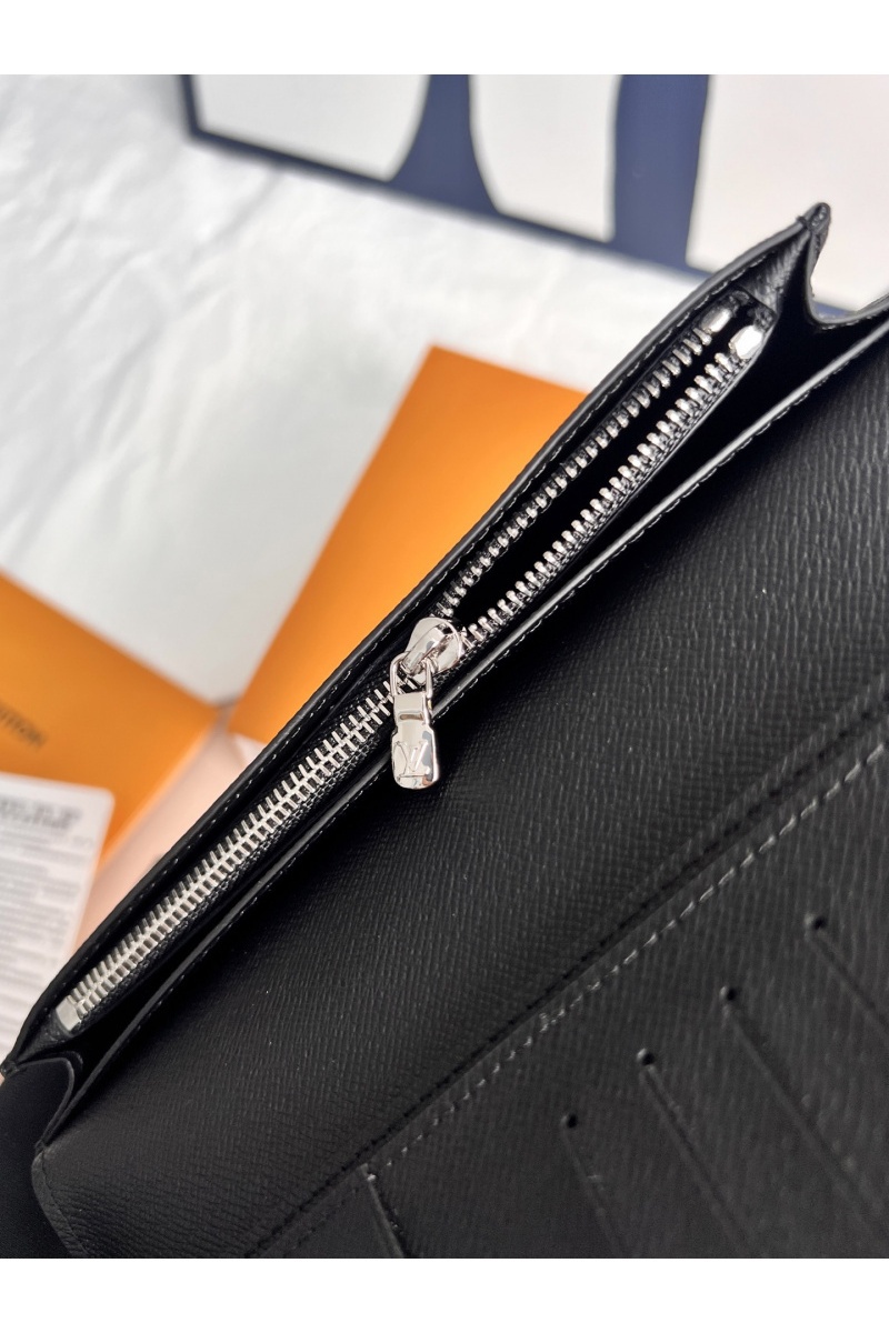 Lоuis Vuittоn Кожаный бумажник Brazza Premium 19x9.5x2.5 см