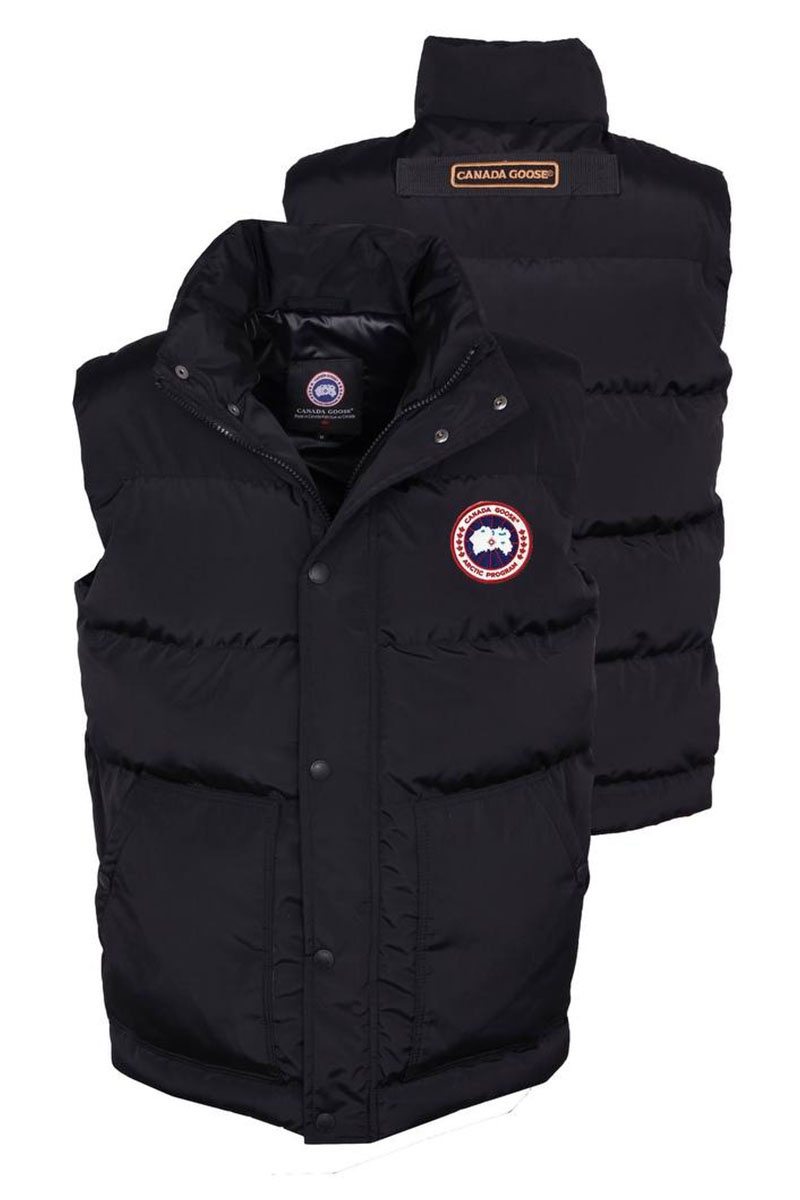Canada Goose Мужской чёрный жилет Garson Vest 