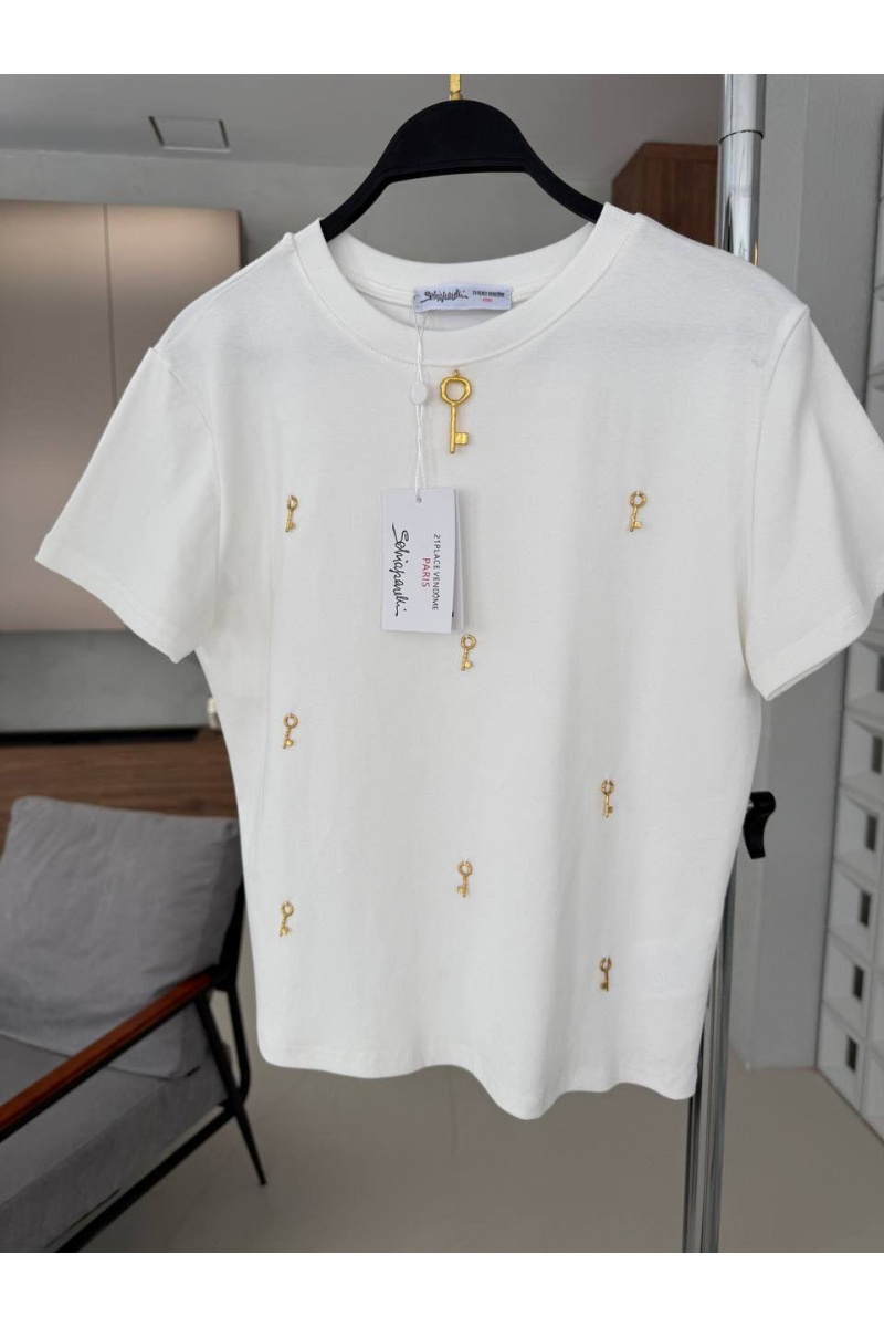 Schiaparelli Женская футболка premium - White