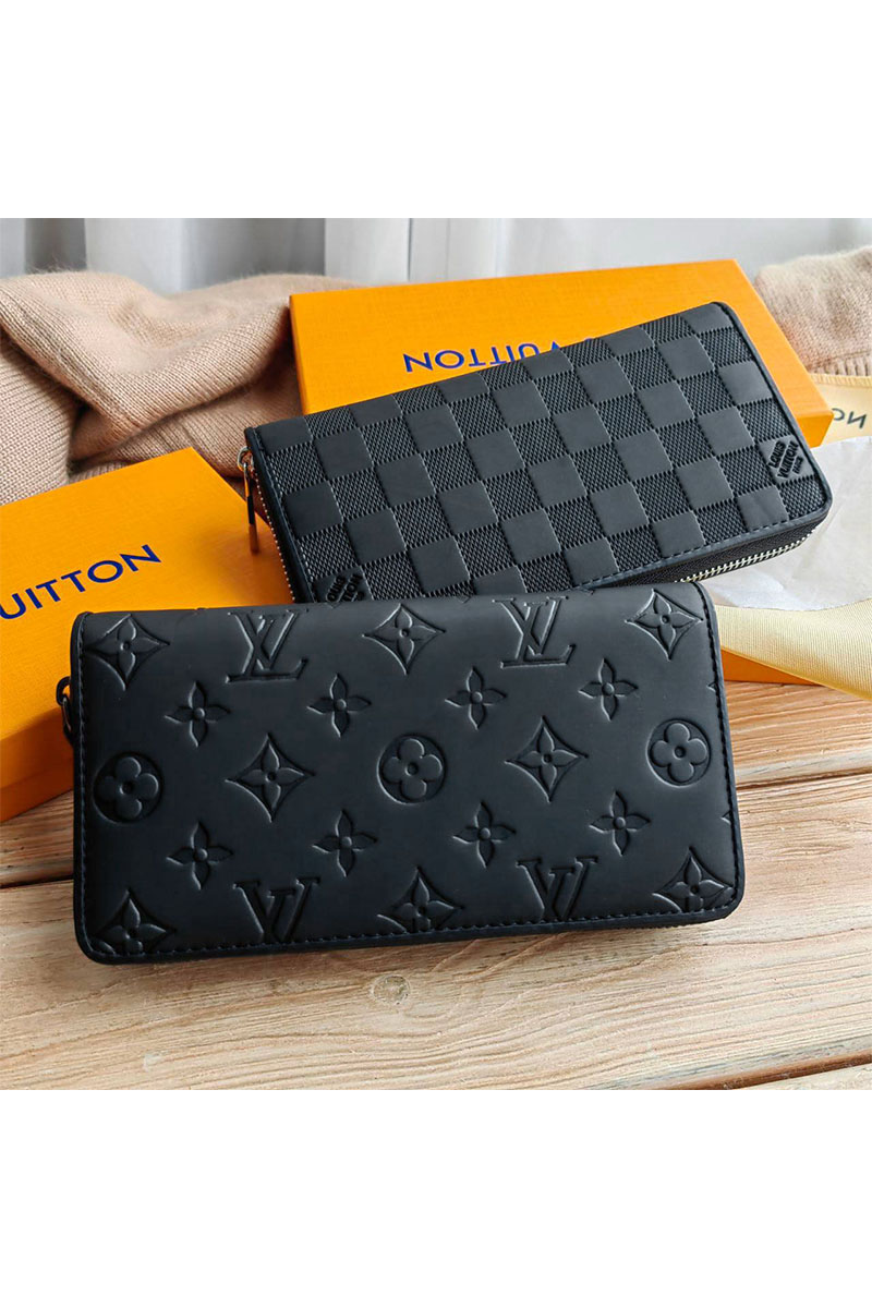 Lоuis Vuittоn Кожаное портмоне Damier 18.5x10 см