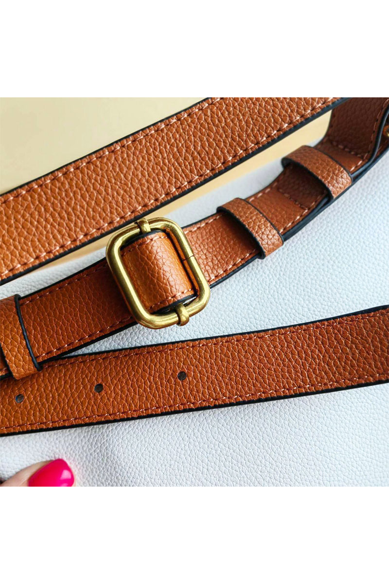 Coach Кожаная сумка на пояс Coach Charter multi-patch 33x17 см