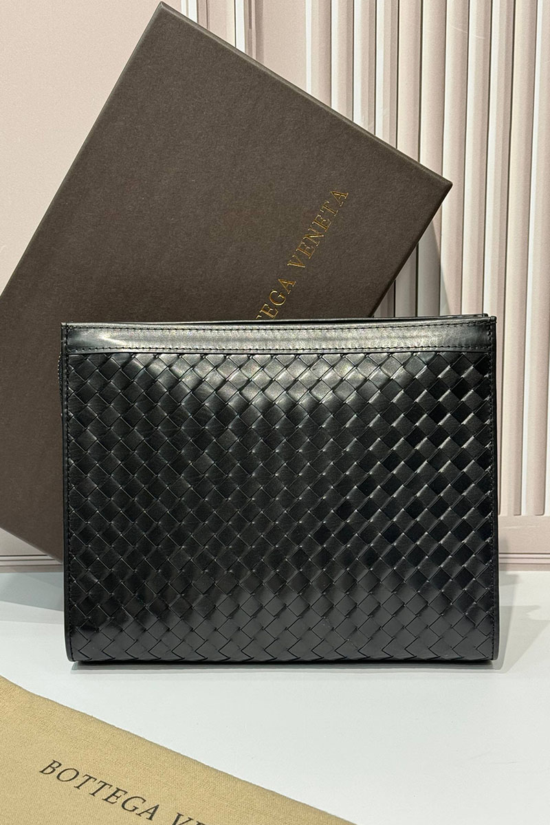 BV Кожаный клатч Intreccio premium 26x20x6.5 см