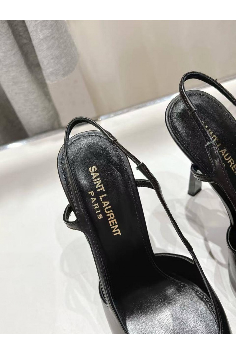 Yves Saint Laurent Женские кожаные туфли premium