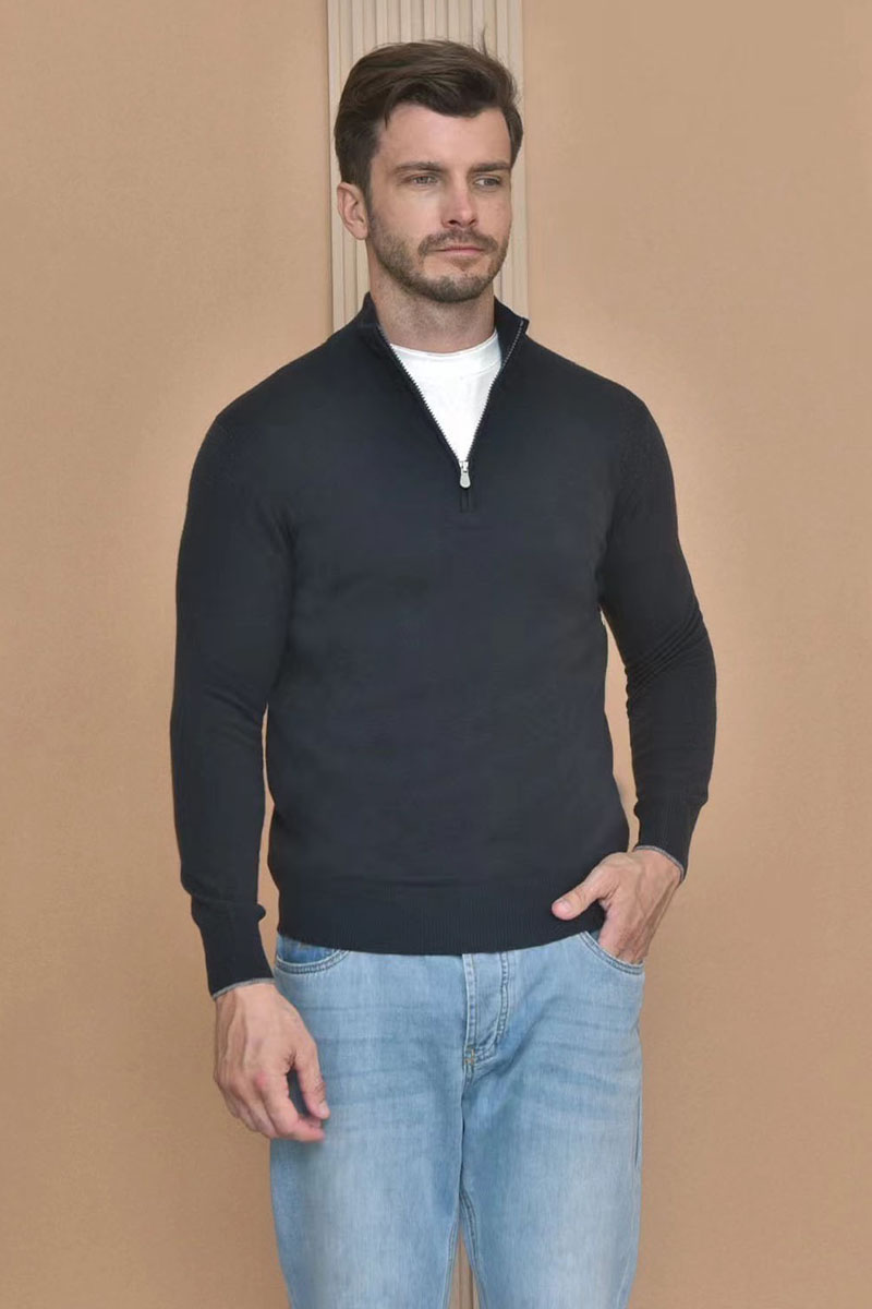 Brunеllо Сuсinеlli Кашемировый свитер Premium - Black Grey