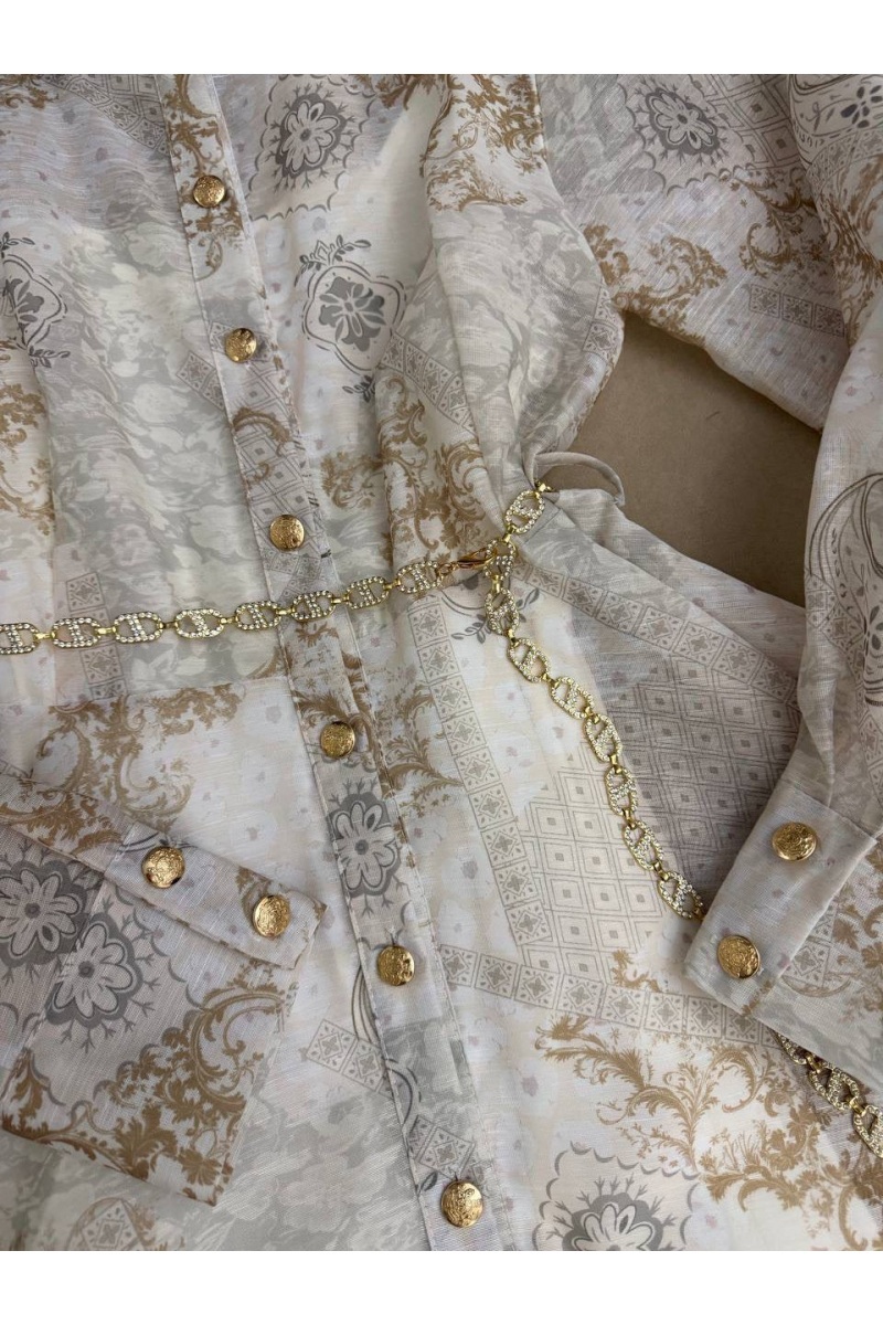 Zimmermann Женское легкое платье костюм premium