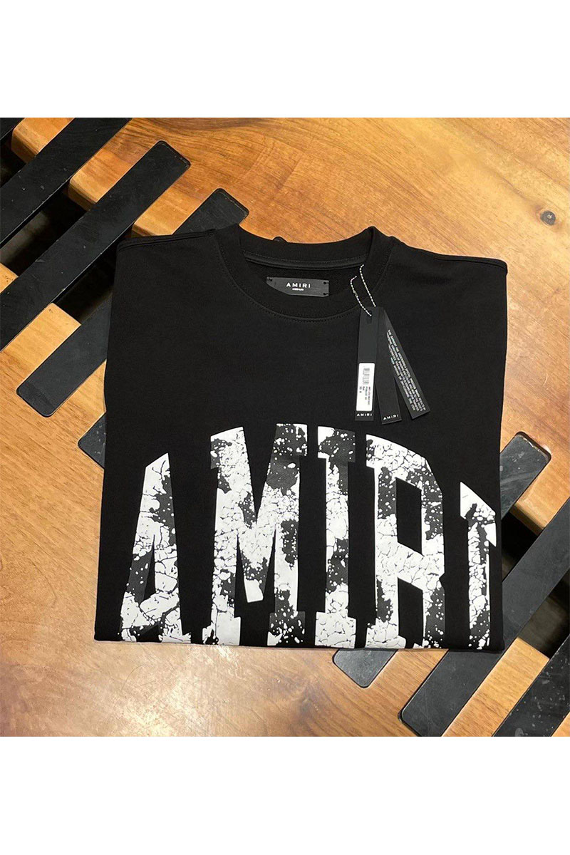 Amiri Чёрный мужской свитшот collegiate-logo