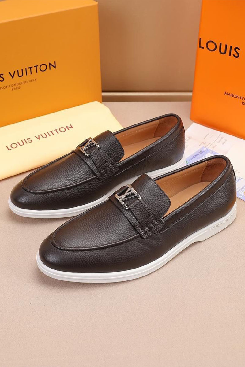 Lоuis Vuittоn Мужские кожаные лоферы Estate