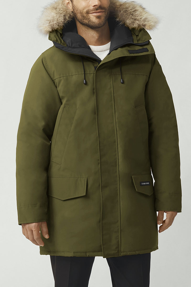 Canada Goose Утеплённая парка зелёного цвета Langford