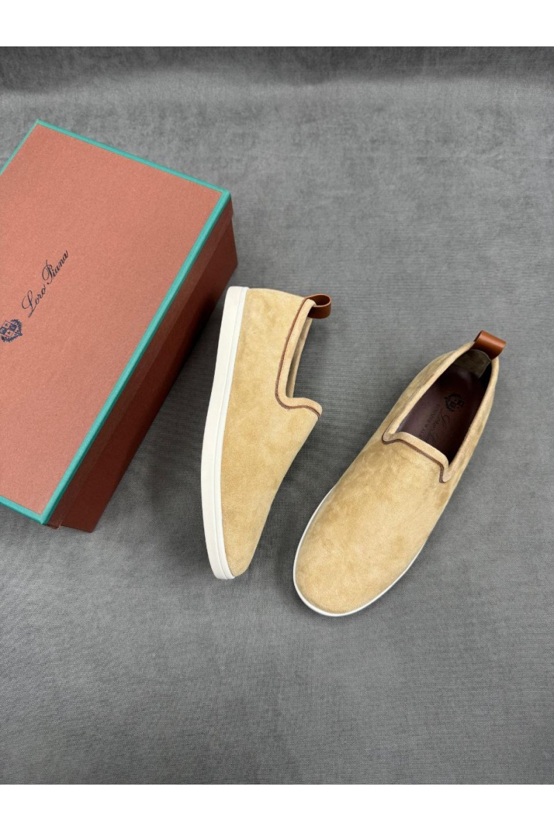 Loro Piana Мужские лоферы Venice Walk - Beige